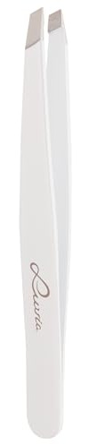 Professionelle Aluminum Pinzette, für die Augenbrauen, präzise Spitze, müheloses Zupfen, Zubehör, abgeschrägte Spitzen, Augenbrauenzupfen, Haarentfernung // Precision Tweezer - Elegance