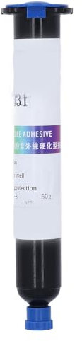 UV-Kleber, Stifttyp, Klebe- und SchweißKleber, UV-härtender Kleber, 50 Ml, Harz, UV-Klebstoff für Elektronik-Schweißschutz, FPC-Leiterplattenverstärkung