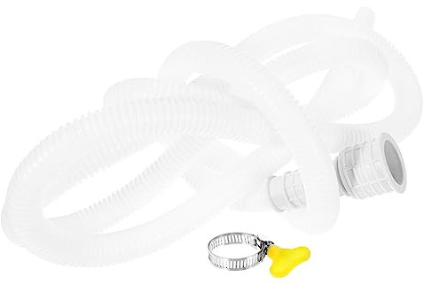HEALEEP 2m Tubo Scarico Flessibile Per Condizionatori Tubo Corrugato Per Impianti Climatizzazione Facile Installazione e Alta Durabilità Per Scarico Condensata Compatibile Con Mini Split