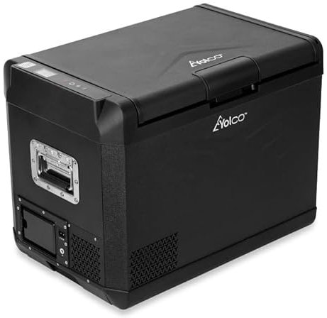 Yolco GCX47 BLACK, Tragbarer Kompressorkühlschrank, Black