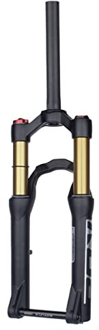 Forcella Ammortizzata per Mountain Bike Forcella Ammortizzata per Mountain Bike da 24 Pollici Viaggio 110 mm Forcella per Bici da Studente in Lega di magnesio Blocco Manuale/remoto