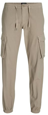 aprel Pantalon cargo pour homme Coupe décontractée, vaisselle, 36W / 32L