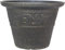 Muddy Hands 16 Litre Heavy Duty Vintage Stone Effect Plant Pot Outdoor Garden Round Flower Tree Plastic Planter (Bronze)