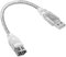 Herfair FireWire IEEE 1394 Kabel, USB auf 6-poligen Stecker auf Buchse, Datenübertragungsadapter, FireWire 400 DV iLink Konverter für Laptop zu Camcorder, DV-Kamera auf Computer, 0,2 m