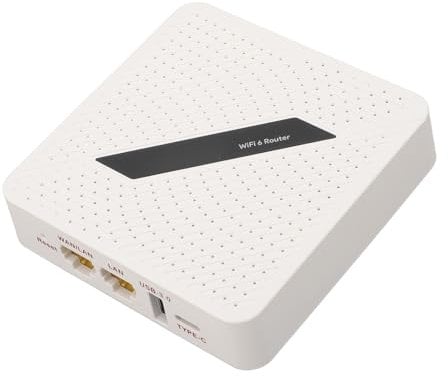 Router da Viaggio Portatile, Router Gigabit da Viaggio Wireless MU MIMO Ad Alta velocità con OpenVPN, per Uso WiFi Pubblico e Alberghiero, per Aereo da Crociera RV (Spina europea)