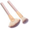 FRCOLOR Highlighter-make-up-pinsel-set 1 Set Fächer-rougepinsel Weiche Nylonborsten Bequemer Holzgriff Make-up-zubehör
