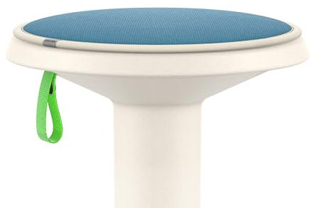 Interstuhl UPis1 Premium Sitzkissen - Besonders bequemes Stuhlkissen perfekt geeignet für Hocker, Stühle, Bänke und Fußböden - Perfekt UPis1 Bürohocker (ECO Capriblau)