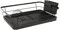 Harbour Housewares Metal Dish Drainer Rack with Drip Tray for Kitchen Counter Sink Kitchen Drying Rack Space Saving Draining Board with Cutlery Holder