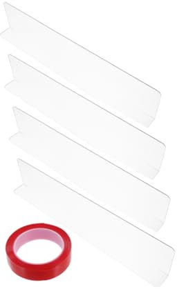 Toyvian 3pcs Transparent Pet Windowsill Protector Scratch Resistant Cat Easy Installation Maintenance Clear Film for Pristine Windowsills for Pet Owners