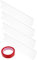 Toyvian 3pcs Transparent Pet Windowsill Protector Scratch Resistant Cat Easy Installation Maintenance Clear Film for Pristine Windowsills for Pet Owners