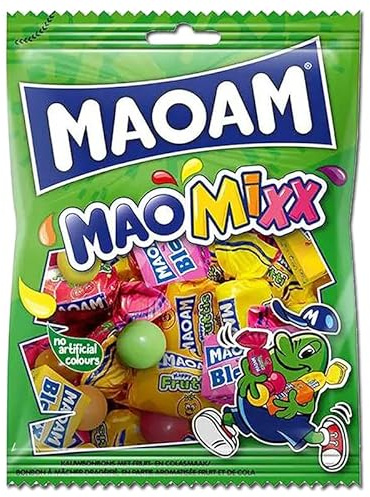 Maoam Maomixx Kaubonbon 70g im 16er Pack (16 x 70g Beutel)