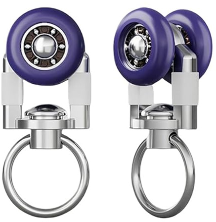KIZYRQ Vorhang Rollen & Gardinengleiter für Vorhangschienen 10 Stück | Laufrollen für Gardinenschienen & Curtain Track Rollers. Gardinengleiter für Schienen & Vorhangschienen.