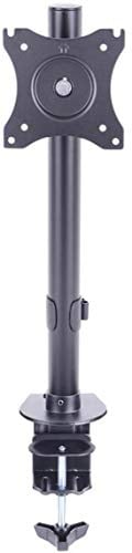 HAGOR M Table Mount KB Single Monitor Arm VESA Max 100x100 for Monitors from 33 to 68 cm Tilt Swivel Rotating Woven Max 10kg