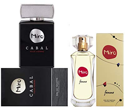 Miro FEMME Eau de Parfum 50 ml + Miro CABAL Eau de Toilette 75 ml