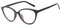 TECH-LINE -DIRECT Damen Brillengestell Schwarz Schwarz onesize