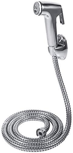 Bidet Handbrause, Brausekopf Set Toilette WC Wasserschlauch Schlauch- und Halterhanddusche Dusch WC Bidet Aufsatz Warmwasserbidet Einstellbar Kaltwasser WC Sitz Toiletten-Hand-Bidet-Sprühkit