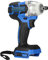 Bluetooth earphone 18V Lithium-Ion Impact Wrench Brushless Cordless Electric Wrench Power Tool (bare Tool Only) Diy Hand Drill Compatible with 18v Milwaukee Dewalt Makita