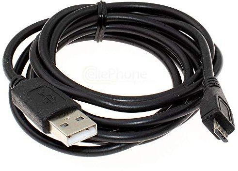 cellePhone USB Datenkabel/Ladekabel für Logitech G533 G933 - Harmony 665 950 Elite One Ultimate - Razer Seiren Elite Mini X