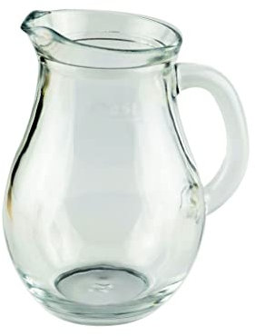 Liudan Gravy Boats Milk Jug Transparent Thickened Hot Milk Jug Can Be Heated Glass Milk Jug Coffee Small Milk Jug Milk Cup Milk Tank Sauce Jug (Size : L)