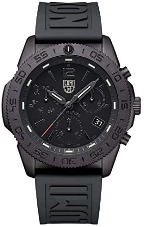 Luminox Herren Analog Schweizer Quarzwerk Uhr mit Kautschuk Armband XS.3141.BO