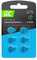 Green Cell Blister - 6 Stück Hörgerätebatterien batterien Typ/Größe Blau 675 P675 PR44 ZL1 Zinc Zinc-Air Akustische Zink-Luft-Hörgerätebatterien für Hörgeräte und Otoplastiken