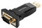 OIKWAN USB to RS232 Adapter with FTDI Chipset, USB to RS232 Male DB9 Serial Converter for Cashier Register, Modem, Scanner, Industriual Machinery, CNC, Black