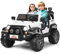 COSTWAY Kinder Elektroauto 2 Sitzer mit 2,4G-Fernbedienung, 3 Gang 12V Kinderauto mit MP3, Musik, Hupe und Scheinwerfer, Elektro Auto 2,5-4 km/h, für Kinder ab 3 Jahre (Weiß)