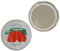 OPIROS Capsule Twist Off 82 mm Motif tomates pour bocaux en verre Couvercles pour pots en conserve Tomates passées ménagères (20)