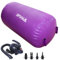 PPXIA Aufblasbare Air Roll Air Barrel Airspot Airmatte Track Gymnastik Tumbling Matten, Gymnastikmatte mit Pumpe, Turnmatte Trainingsmatte für Zuhause, Taekwondo, Yoga, Gym, Fitness