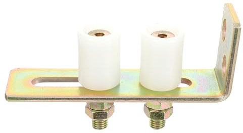 DOITOOL Galets De Guidage Coulissants Support Coulissant Rouleau De Guidage Rouleau De Poteau Coulissant Galet De Guidage Du Suport Galet Maintien Portail Coulissant Nylon Marin Poteau De But