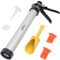 GEPCO Silikonpistole 600 ml Mörtelpresse Presse Fugenpistole Fugenspritze Mörtelspritze Fugen Mörtelpistole Mörtel Zement Acryl Kartuschenpresse Kartuschenpistole
