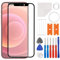 SWARK Front Screen Glass Outer Panel Lens Replacement +OCA Compatible with iphone 12 Mini with Repair Kit