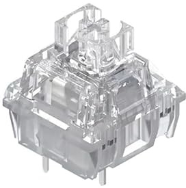 Frozen Switch V2 Mechanical Keyboard Silent Switches 3 Pins Linear 39gf RGB Transparent Custom Gaming Keyboard for Gamer OSBCMZGE(90PCS)