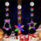 Weihnachtsbeleuchtung,3 Stück LED Hängenden Fensterlicht,Weihnachten Dekorative Fenster Licht,Hängende Innen Fenster Leuchte,Fensterlichterketten Weihnachten,Weihnachtsdekoration Lichter(3-Stile)