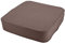 Orthopädisches Sitzkissen Minimalist - 100% Baumwolle mit Kaltschaum-Schaumstoff - Qualitatives Stuhlkissen - Feste Qualität - Waschbar (1, Taupe/Braun, 45x45x10cm)