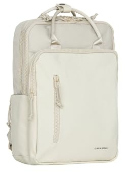 New Rebels Bruce Milwaukee Rucksack - 15,6-Zoll-Laptopfach mit wasserdichtem Reißverschluss - Gepolsterte Rückengurte - Stiftfach an der Vorderseite - Wasserfestes Material