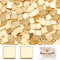 Beebeecraft 1 Box 500 Stück Lötchips Gold 2x2mm Einfaches Schweißen Löten Vorgeschnittene Chips Winzige Quadrate Niedrige Temperatur Für Schmuckherstellung Reparatur