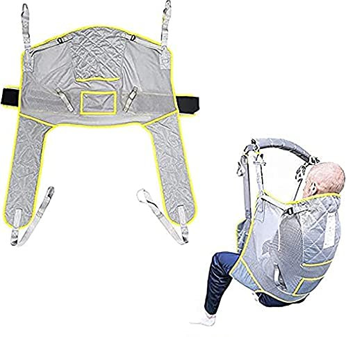 XAoSCd Toilettenlift-Schlinge, Ganzkörper-Patientenlift-Schlinge, Badewannen-Dusche, Universal-Schlinge Für Ältere, Behinderte Und Gelähmte Menschen,