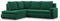 Mebligo - Ecksofa mit Schlaffunktion und 2 Bettkasten Dunkelblau 230x89x200 (BxHxT) FORESTA - Links Eckcouch, Sofas & Couches, Couch L Form, Cauchsofa, Sofa Wohnzimmer, Ecke Sofa