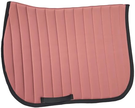 Générique Tapis de Selle pour Cheval, Tapis de Transpiration, Coussin de Dressage Léger et Respirant, Coussin D'équitation pour Compétition Sportive, Rose