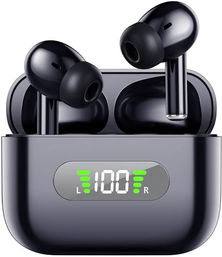 Ciciloud Bluetooth Kopfhörer, Kopfhörer Kabellos Bluetooth 5.3 In Ear Kopfhörer mit Hi-FI Stereoton und HD mic, IP7 Wasserdicht Ohrhörer, 46 Stunden Wiedergabe