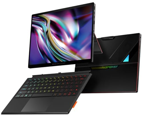 OneXPlayer Super X Gaming Laptop con AMD Ryzen AI Max+395 Processore Radeon 8060S 40 unità di calcolo, display da 14 pollici con custodia protettiva, tastiera magnetica, manico, pellicola morbida (Max