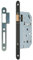 THIRARD - Serrure encastrable Unimax CE NF QC pour porte intérieur, axe 50mm, bouts ronds, têtière noire