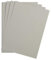 Clairefontaine 975572C Packung mit 25 Bastelkartons Maya, 185g, DIN A2, 42 x 59,4 cm, 1 Pack, hellgrau