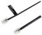 Valueline Telecom Cable RJ10 (4P4C) Male - RJ10 (4P4C) Male Flat 1.00 m Black [VLTP90101B10]