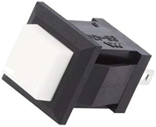 DS430-W Switch: Push-Button Pos: 2 SPST-NO 0.5A/250VAC White None MIYAMA