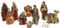 Unbekannt Krippenfiguren Set 11tlg bis 10,5cm Höhe, aus Polyresin, Heilige Familie, Heilige 3 Könige, Engel & Hirte Weihnachtskrippe Figuren Weihnachtsdeko Alternativen: 0940720 0941060 0941070