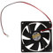Almencla 80mm X 80mm X 25mm 8025 2 Pin DC 12V Silent Brushless Cooling Fan for Computer Case