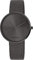 JACQUES LEMANS Damenuhr Design Collection Edelstahlband massiv Edelstahl IP-Grey 1-2056K