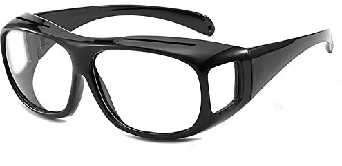 SHEEN KELLY Lunettes anti lumière bleue pour hommes et femmes Lunettes de soleil surdimensionnées verres transparents UV400